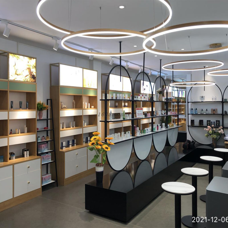 Skincare exhibition hall